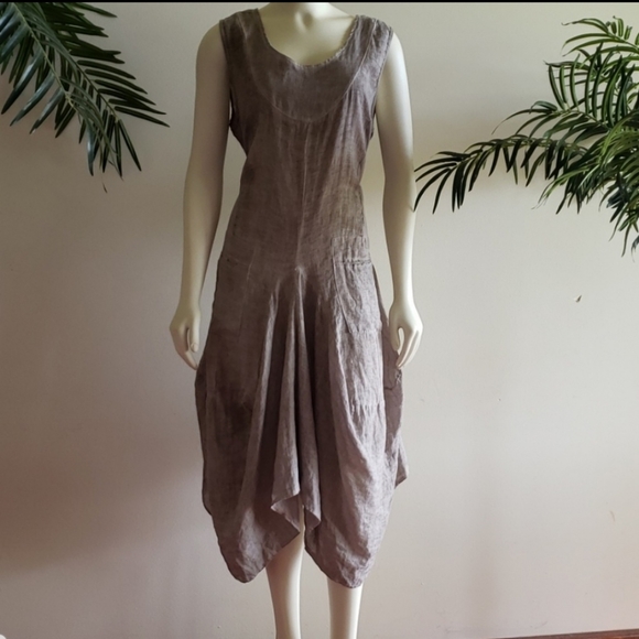 tempo paris linen dress